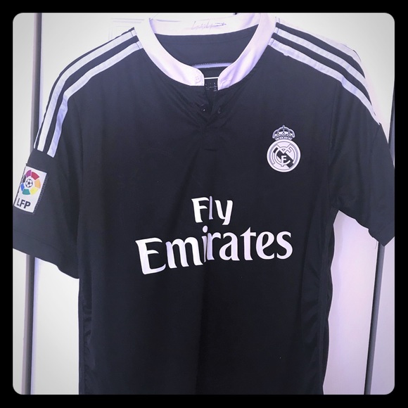 Real Madrid  2014-2015 away black kit replica - Picture 2 of 8